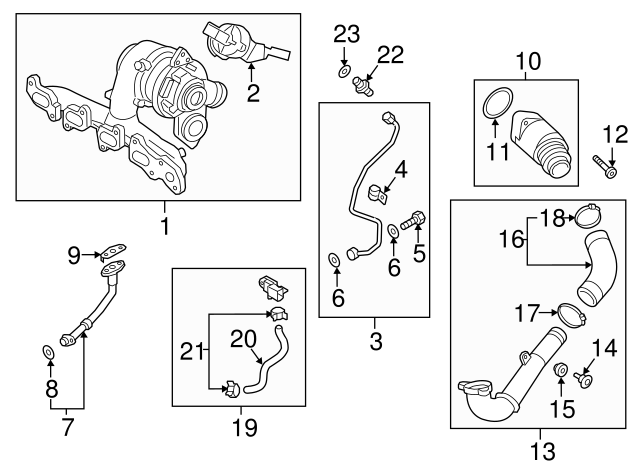 Air Pipe Bolt Assembly 3C0-145-830 - View 121
