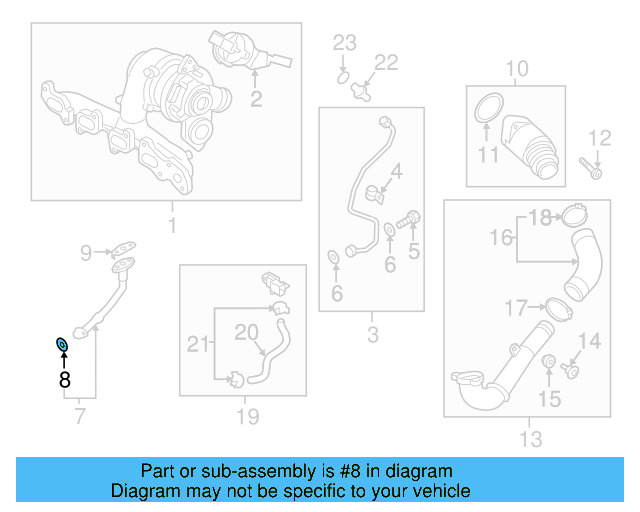 Air Pipe Bolt Assembly 3C0-145-830 - View 119
