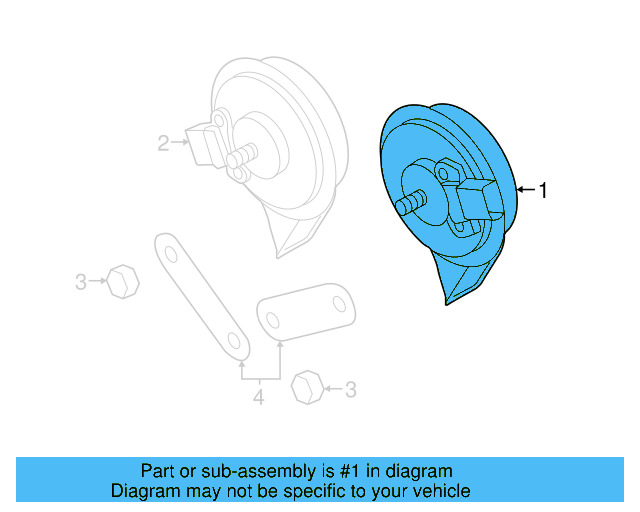 Low Note Horn 5C0-951-221-B - View 16