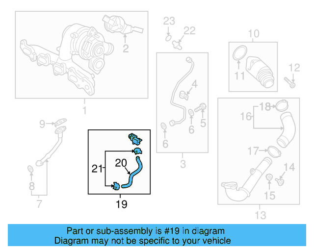Hose Assembly 04L-145-049-AF - View 14