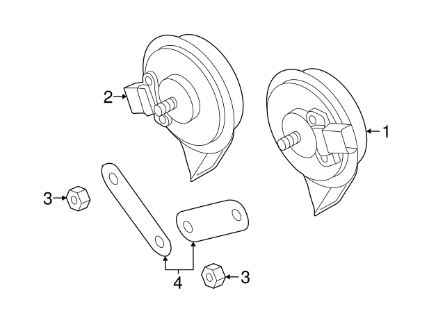 Horn Nut N-011-018-10 - View 11
