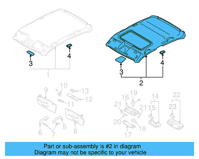 Headliner 3B5-867-501-DM-6K8