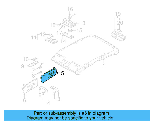 Grip Handle 3B0-857-607-Y20 - View 32