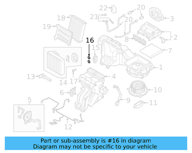 Expansion Valve Seal Kit 5Q0-898-850 - View 3