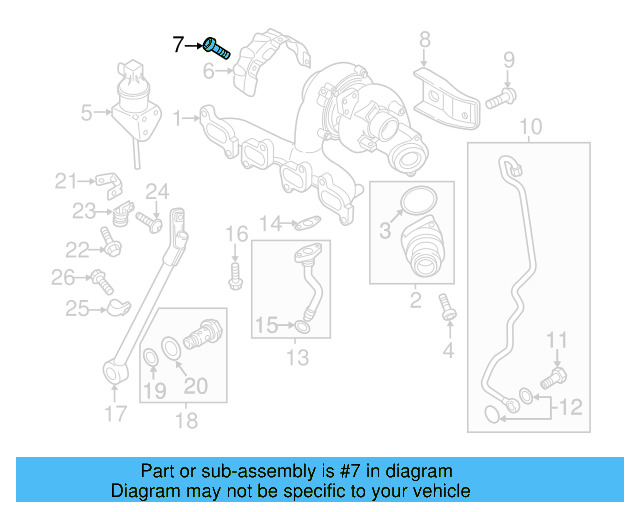 Upper Cover Bolt N-106-803-03 - View 23