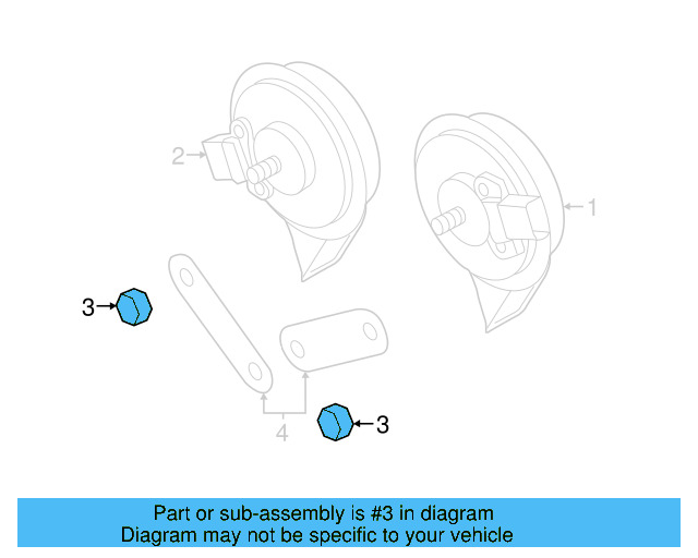 Horn Nut N-011-018-10 - View 10