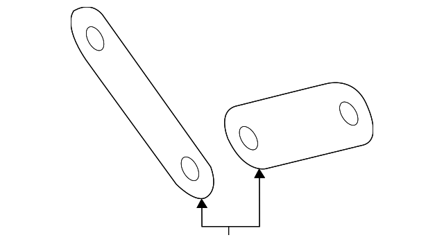 Horn Bracket 3B0-951-107 - View 4