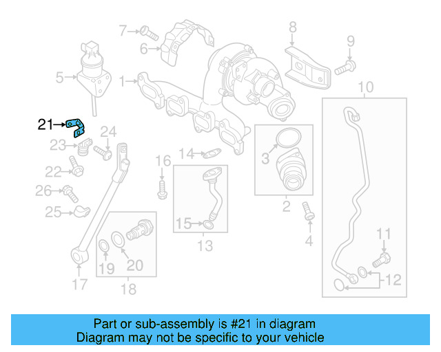 Retainer 03L-145-764-A - View 4