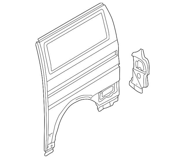 Body Side Panel 7D1-809-172-C - View 2