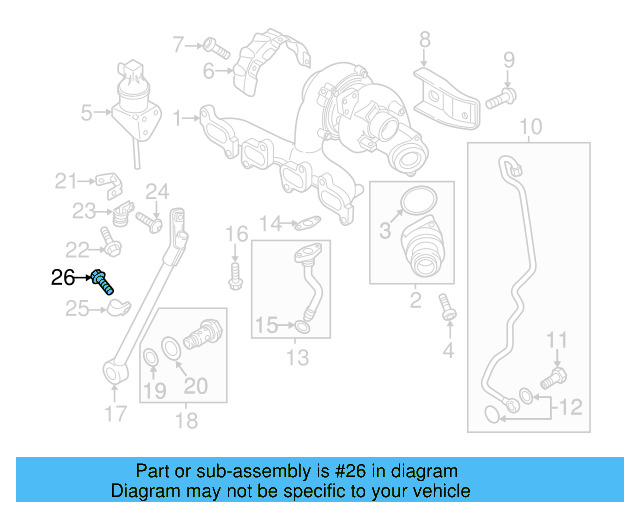 Tube Upper Bolt N-904-400-03 - View 4