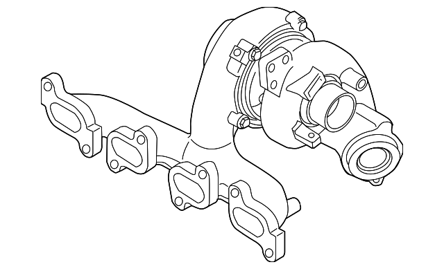 Exhaust Manifold 03L-253-010-J