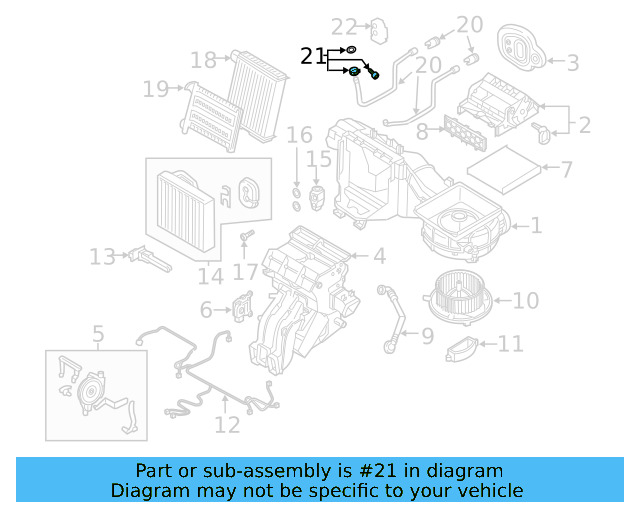 Pipe Kit Mount Kit 5Q0-898-400 - View 13