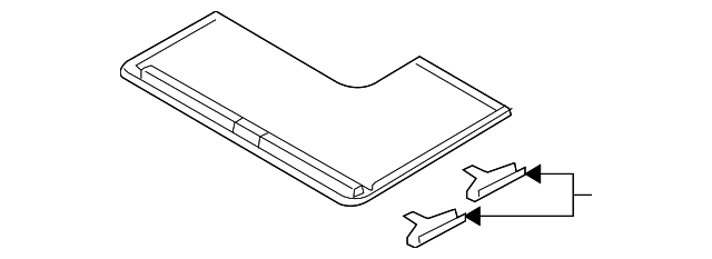 Sunroof Cover 1K0-877-255-A-3U5 - View 24