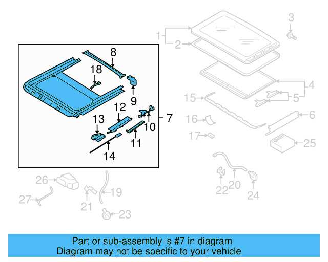Frame Assembly 1K6-877-049 - View 10