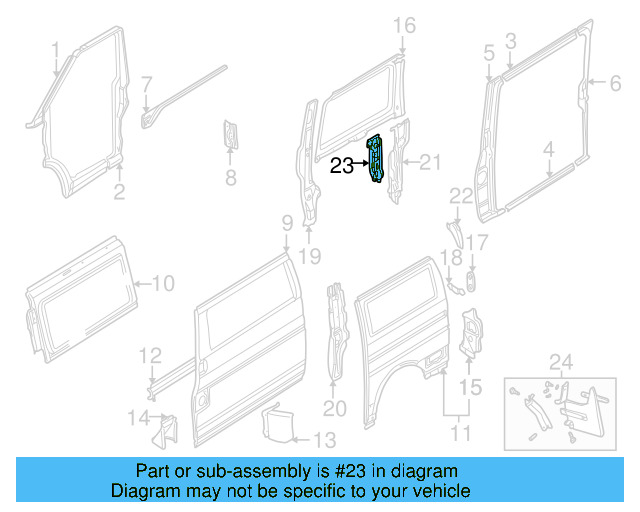 Wheelhouse Brace 7D1-809-356-B