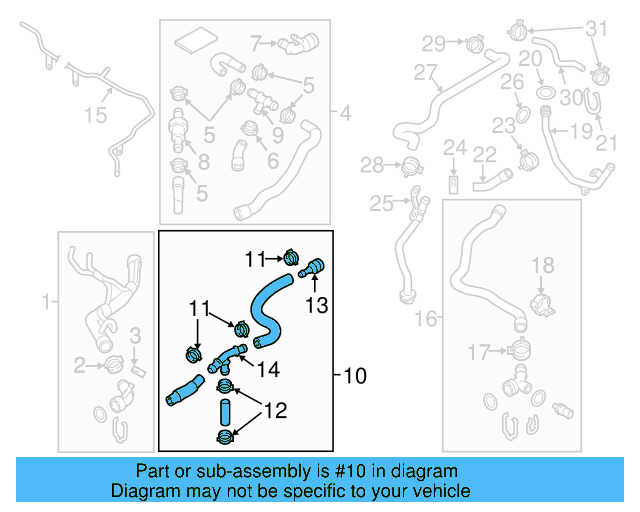 Hose & Tube Assembly 5C0-122-073-A - View 18