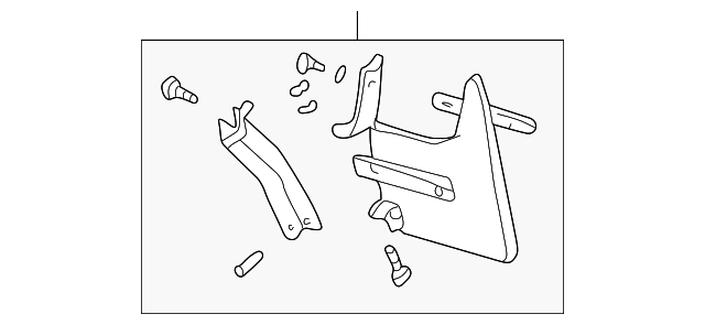 Mud Guard 701-821-811 - View 2