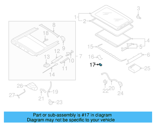 Air Deflector Stop 8D5-898-652 - View 24