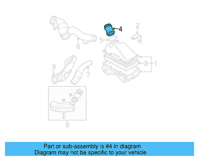 Mass Air Flow Sensor 06A-906-461-G - View 17