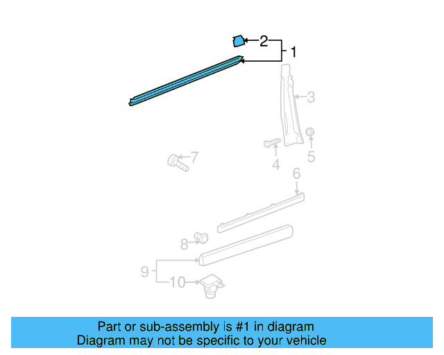 Belt Weather 3B0-837-478-C-B41 - View 7