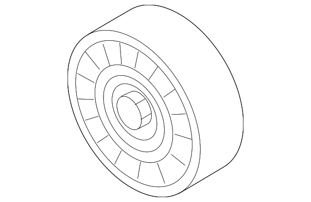 Idler Pulley 022-145-276-A - View 10