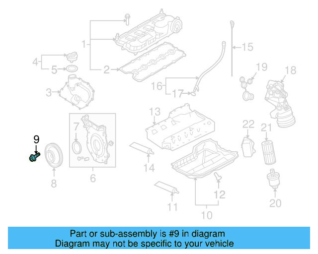 Vibration Damper Bolt N-903-630-04 - View 20