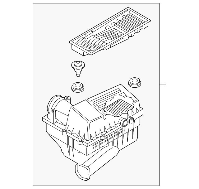 Air Cleaner Assembly 5C0-129-601-D - View 22