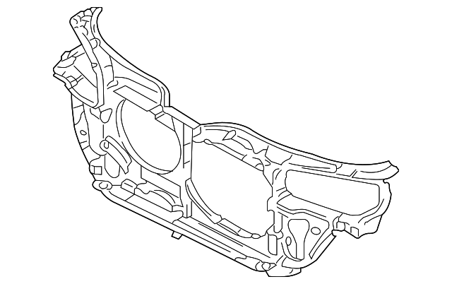 Radiator Support 3B0-805-594-BL - View 3
