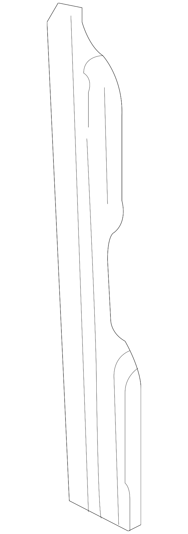 Sealing Strip 3B0-121-331 - View 12