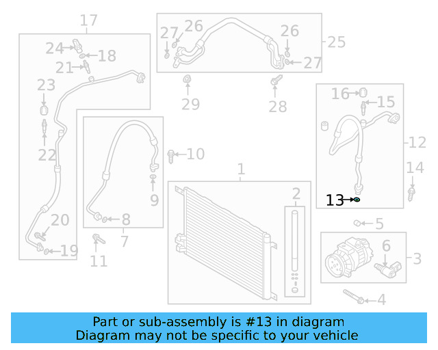 A/C Refrigerant Line O 8E0-260-749-C - View 73
