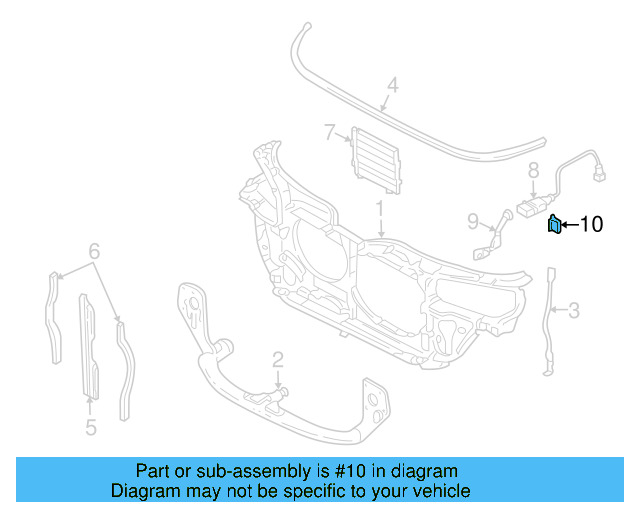 Temp Sensor Retainer N-906-539-01