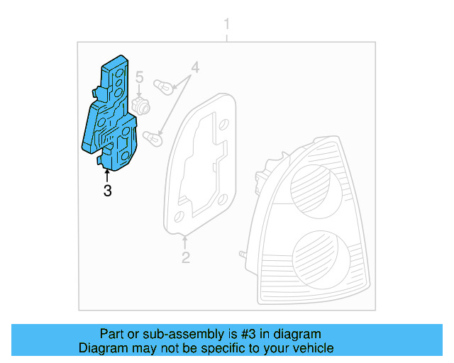 Holder 3B5-945-257-D - View 9
