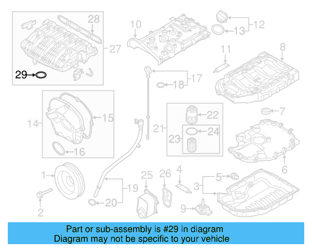Fuel Injection Throttle Body Mounting Gasket 06K-133-073 - View 10