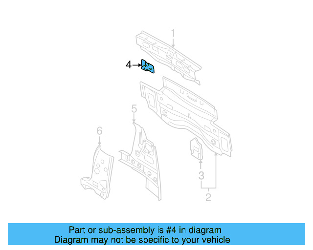 Tie Down Hook 1J0-804-299 - View 67