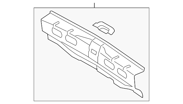 Rear Body Panel 3C9-813-311 - View 6