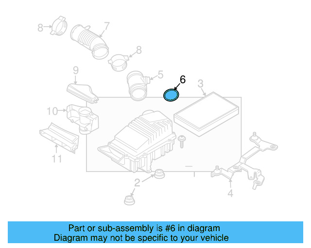 Air Mass Sensor Gasket N-909-219-01 - View 23