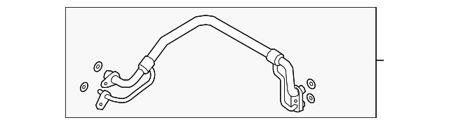 Rear AC Hose 5WB-816-738-C - View 3