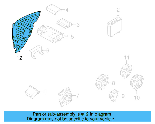 Mount Bracket 5K3-971-845-A - View 6
