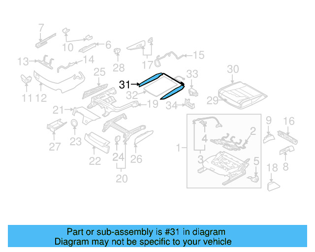 Seat Cushion Heater 7L6-963-552 - View 7