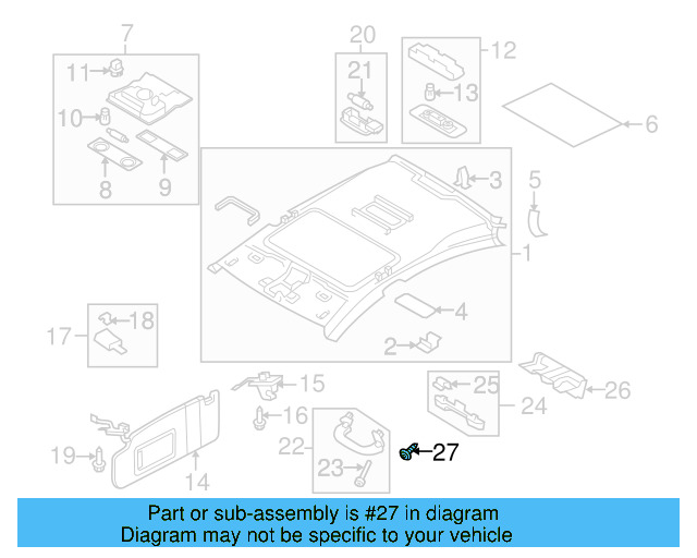 Fog Lamp Assembly Screw N-106-663-02 - View 44