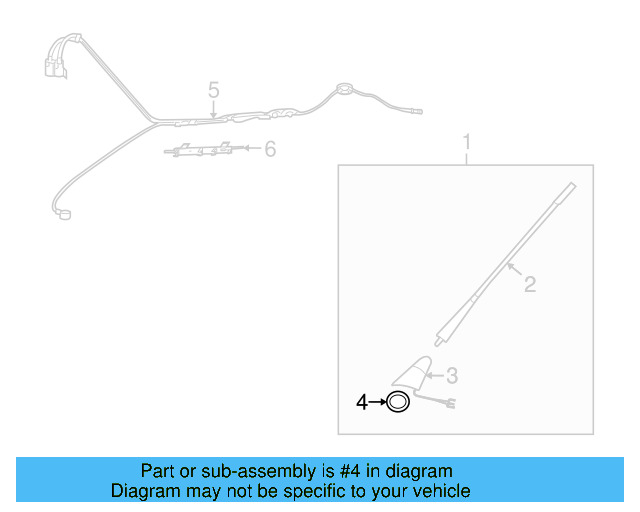 Radio Antenna Base Nut 1J0-035-437 - View 60