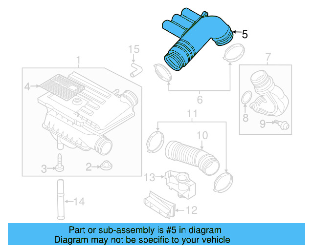 Intake Duct 04E-129-651-C - View 16