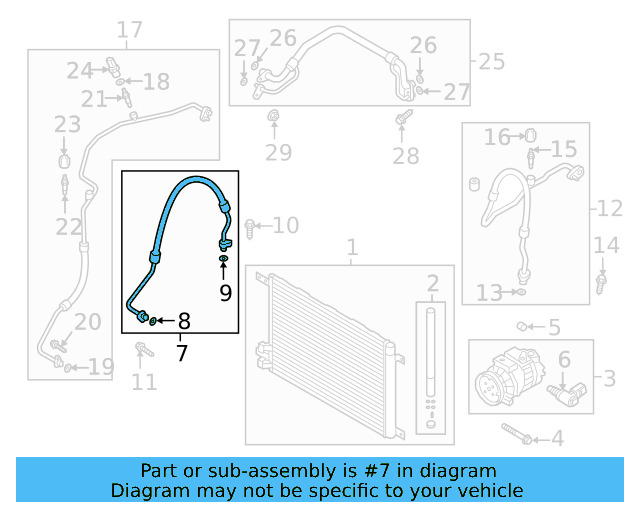 Discharge Hose 5Q0-816-721-AG - View 8