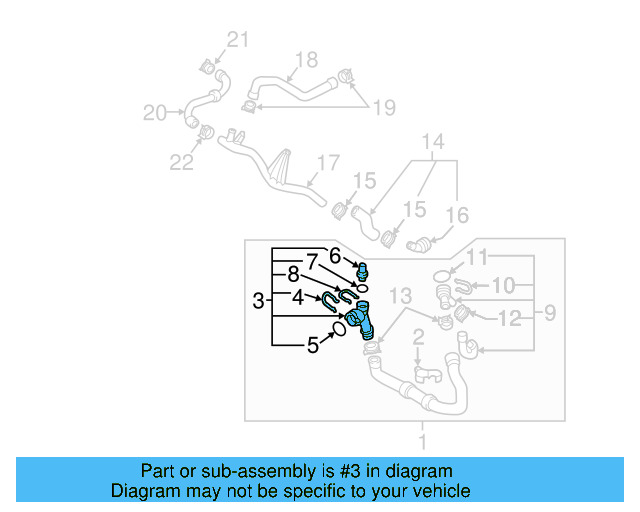 Upper Coupling Retainer Spring 1J0-121-142 - View 200