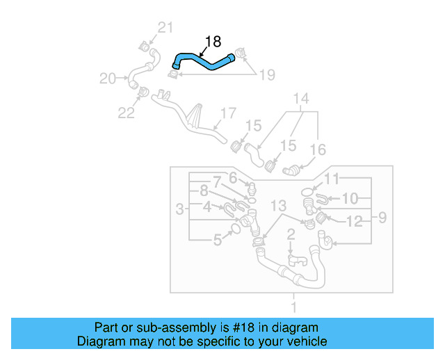 Connector Hose 5Q0-121-058-AE - View 31