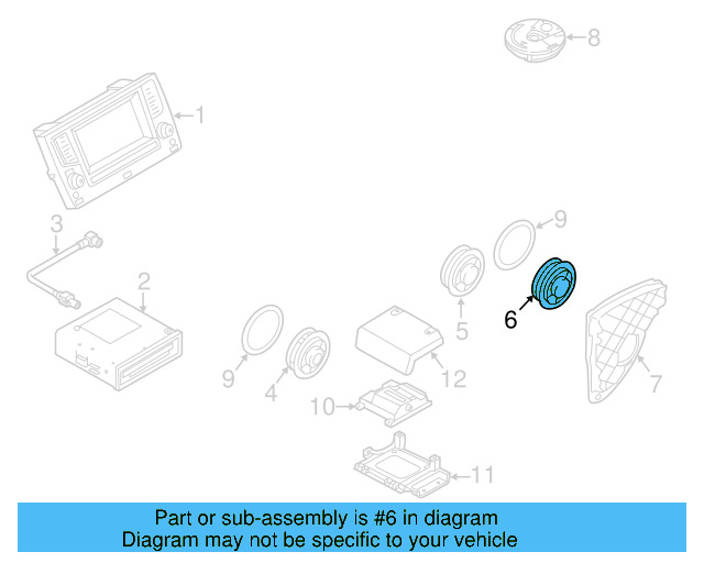 Speaker 5G0-035-453-G - View 8