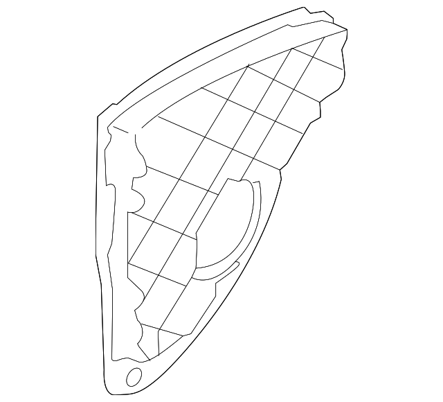 Quarter Panel Speaker Bracket 5G3-971-502-D - View 3