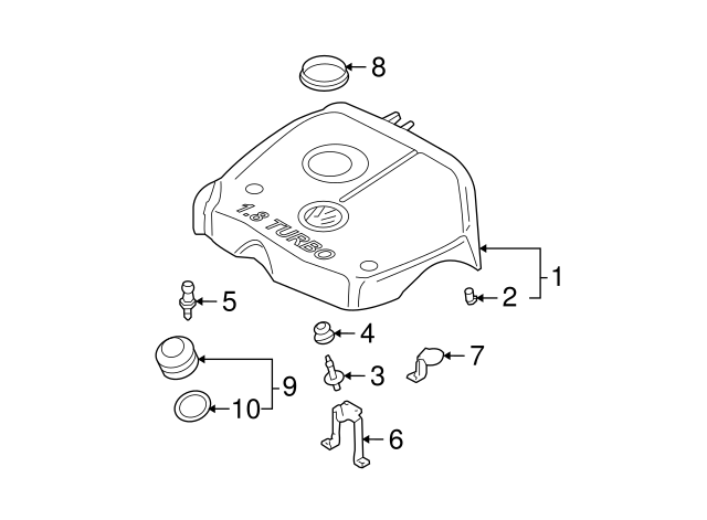 Engine Cover Stud 028-103-665 - View 11