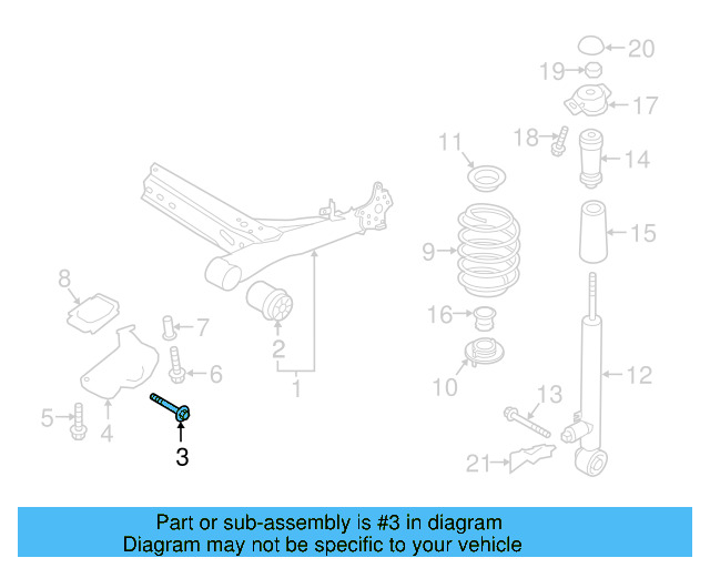 Bracket Bolt N-107-659-01 - View 12