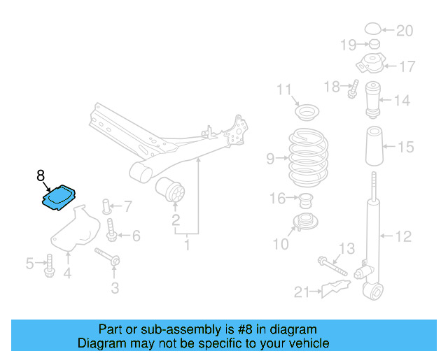 Bracket Cover 5Q0-501-475 - View 4